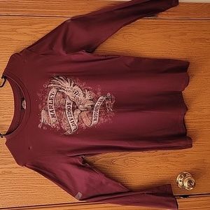 Harley Davidson long sleeve tshirt XL